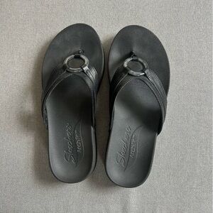 Skechers Arch Fit Black Sandals